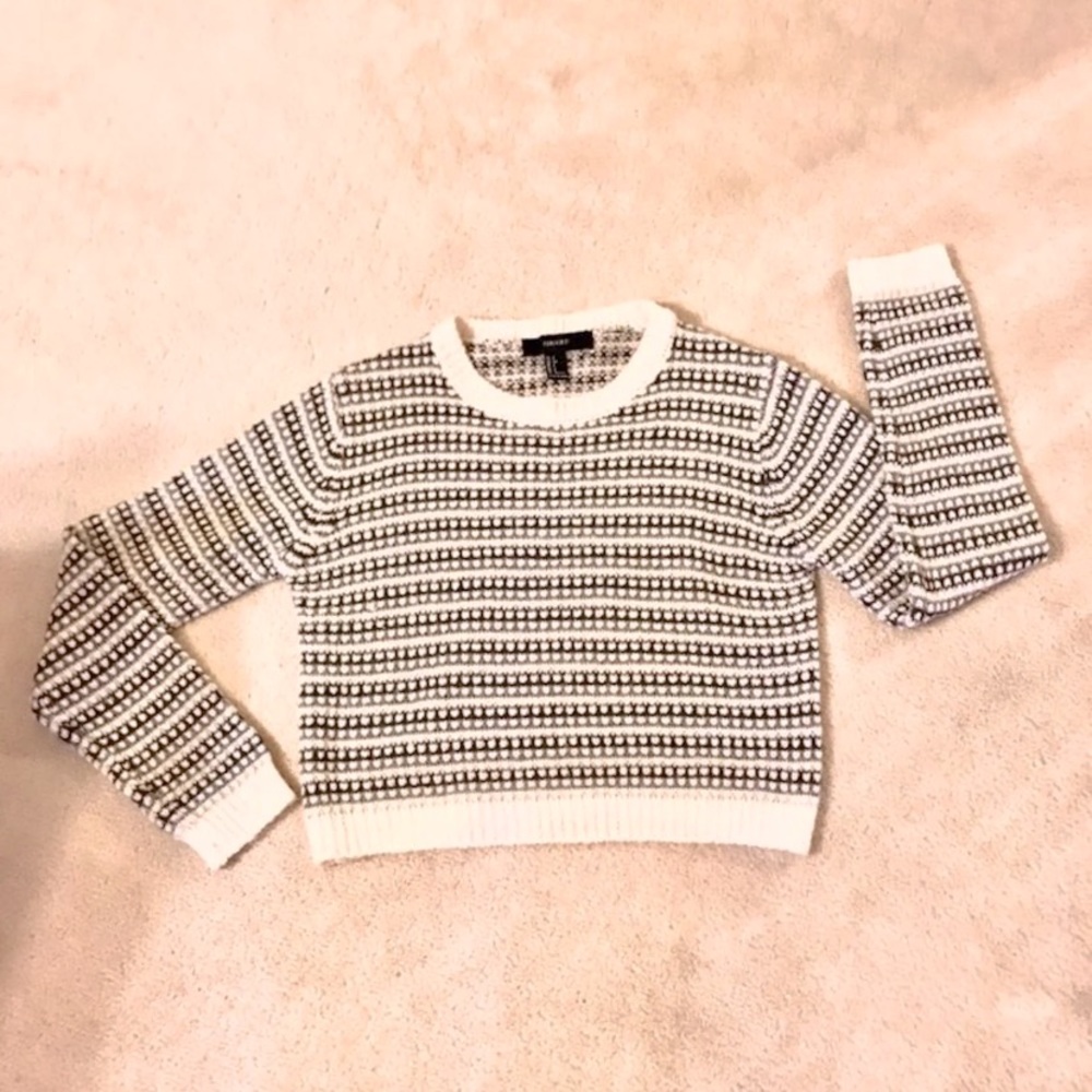 Cropped Winter Sweater
